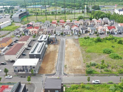 苫小牧市北栄町宅地造成工事