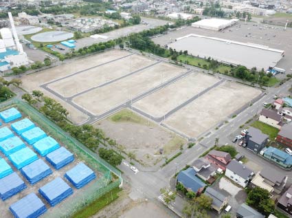 苫小牧市弥生町宅地造成工事